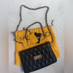 Valentino Black Quilted Shoulder Bag